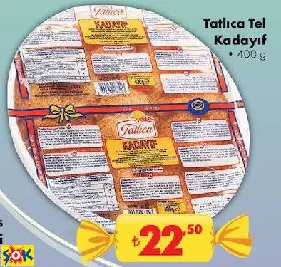TATLICA TEL KADAYIF TATLICA TEL KADAYIF